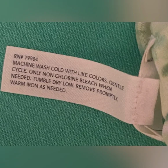 Soma Green and White Maxi  Dress with Pleats Size Medium - Picture 7 of 7